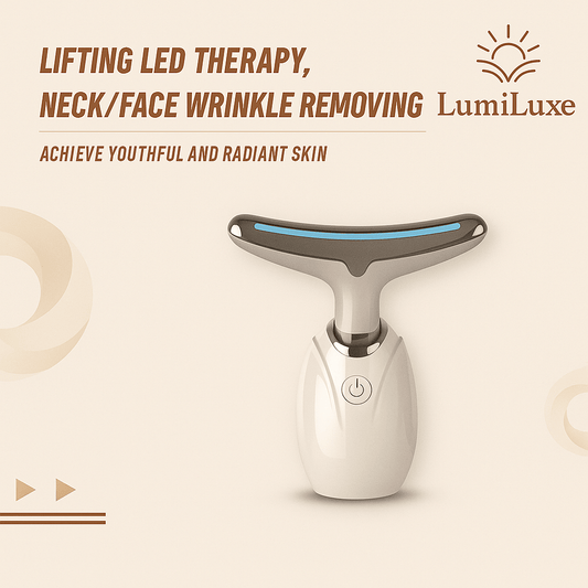 Neck & Face Lifting LED Therapy Device - LumiLuxe
